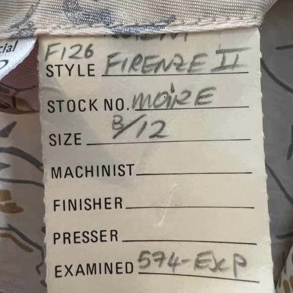 Vintage Custom 70s Victorian Revival Wedding or Ball Gown Cottagecore Royalcore - Picture 15 of 16